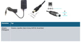 Ampeq Effektgerät Ersatznetzteil 9V 2A Ausgang (18W) 5.5 x 2,1 mm EU (GS) - Center Negativ (Minus)